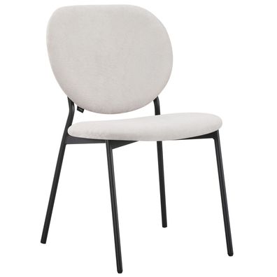 Selsey Broctalm - Polsterstuhl mit hydrophober Chenille, Greige