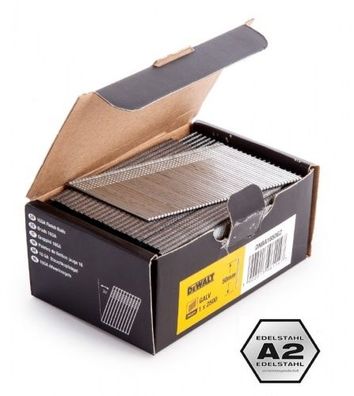 Stauchkopfnägel 50mm A2 20° Akku Nagler DeWalt DCN660N DCN660NT DC618 DC610 BR-07 2,5