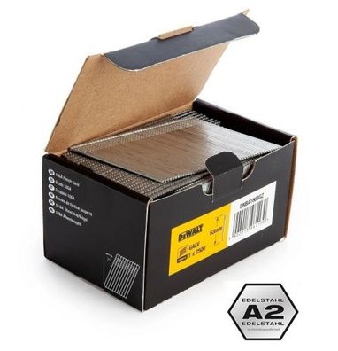 Stauchkopfnägel 63mm A2 20° Akku Nagler DeWalt DCN660N DCN660NT DC618 DC610 BR-07 2,5