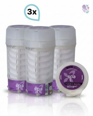 Blanc Aromaöl Duftkartusche, 3 Kartuschen je SET, reines Duftöl für 60 Tage anhaltend