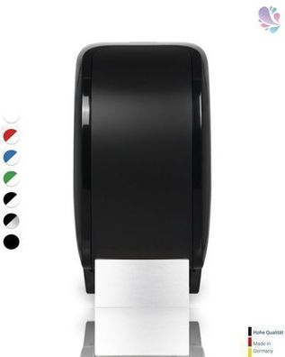 Toilettenpapierspender Doppelrollen, Blanc Cosmos, unschlagbar ergiebig, abschließbar