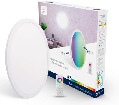 tint Smarte LED-Deckenleuchte Loris mit weißem und farbigem Licht 45cm Neuware