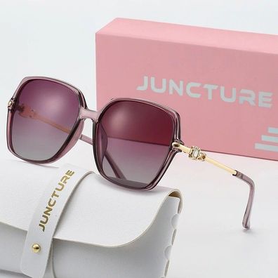 Juncture Polarized square sunglasses for Women Gradient Fashion Glasses