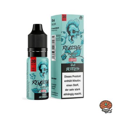 Revoltage AQUA Berries 20mg/ml Nikotin, 50/50 Liquid 10ml