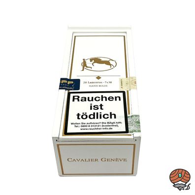 Cavalier Genève White Series Lancero Zigarre aus Honduras 20er Kiste