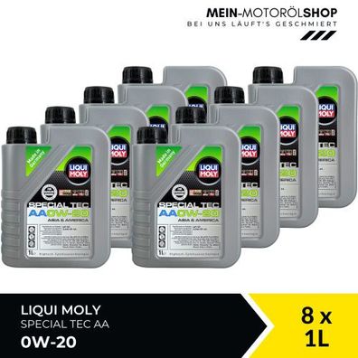 Liqui Moly Special Tec AA 0W-20 8x1 Liter