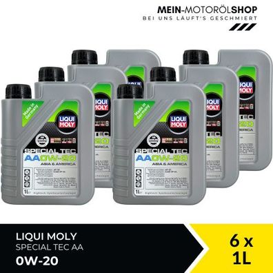Liqui Moly Special Tec AA 0W-20 6x1 Liter