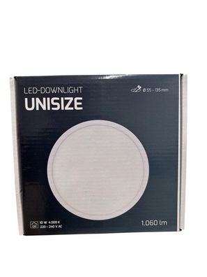 Dotlux 4176-140120 Unisize 10W 4000K LED-Deckeneinbaustrahler