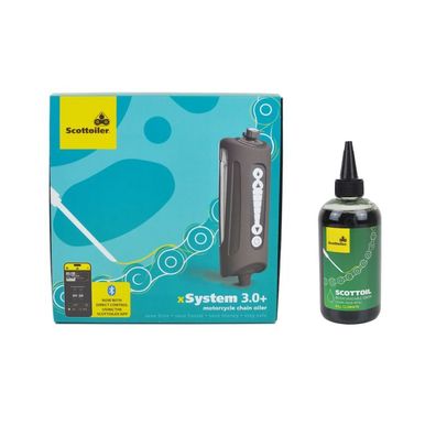 Scottoiler xSystem 3.0 Bluetooth Green Bio Öl elektronische automatische Kettenpfleg