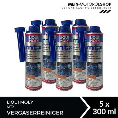 Liqui Moly mtx Vergaserreiniger 5x300 ML