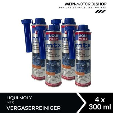 Liqui Moly mtx Vergaserreiniger 4x300 ML