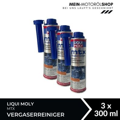 Liqui Moly mtx Vergaserreiniger 3x300 ML