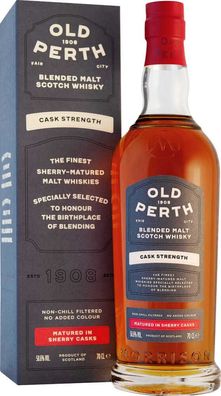 Morrison Scotch Whisky Distillers Old Perth Cask Strength 58,6 % NV 0.7 L Flasche
