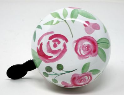 E-Bike Fahrradglocke Ding Dong Roses Rose Rosen 2-Klang Ø 80 mm XXL Fahrrad Klingel