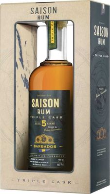 Rum Saison Triple Cask Barbados NV 0.7 L Flasche