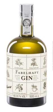 NORDIK Edelbrennerei GmbH Co. KG Fabelhaft Gin NV 0.5 L Flasche