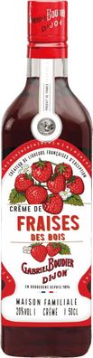 Gabriel Boudier Creme De Fraises Des Bois Wadberbeere NV 0.5 L Flasche