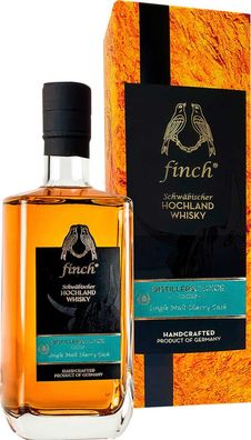 finch Whiskydestillerie Distillerschoice Single Malt Sherry 8Yo NV 0.5 L Flasche