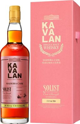 Kavalan Solist Christmas Edition NV 0.7 L Flasche