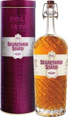 Jacopo Poli Segretario Di Stato Pure Malt Whisky NV 0.7 L Flasche