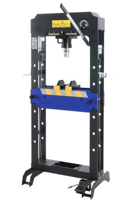 30t Werkstattpresse manuell + pneumatisch inkl. Druckstücke SP30HAMJ, 02461