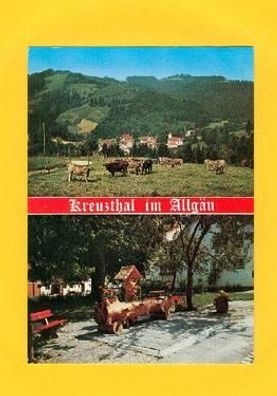 Postkarte - Kreuzthal im Allgäu, AK ungebraucht