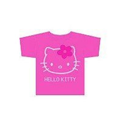 Sanrio Hello Kitty T-Shirt Gr. M Face Pink Neuware
