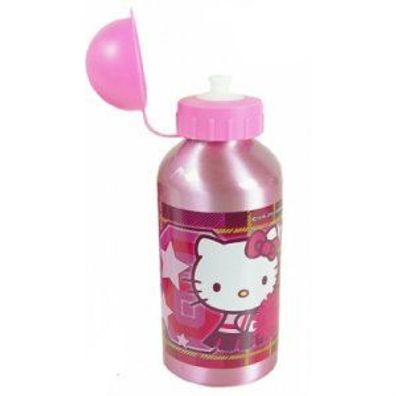 Sanrio Hello Kitty Metall Trinkflasche Lila Neuware