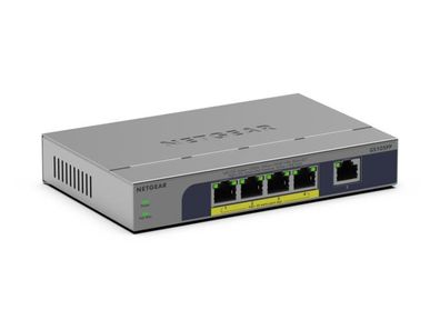 Netgear GS105PP - Switch - unmanaged - 1 x 10/100/1000 + 4 x 10/100/1000 (PoE+)