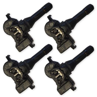 4x Continental / VDO Reifendrucksensor RDKS Sensoren schwarz für Renault Espace