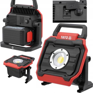 Akku Arbeitsleuchte, LED Strahler 18V 6000Lm (ohne Akku)