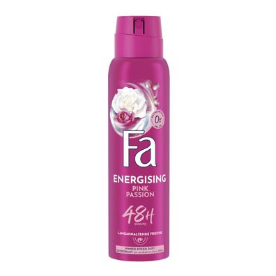 Fa Deospray Energising Pink Passion blumige Frische Packung 150ml