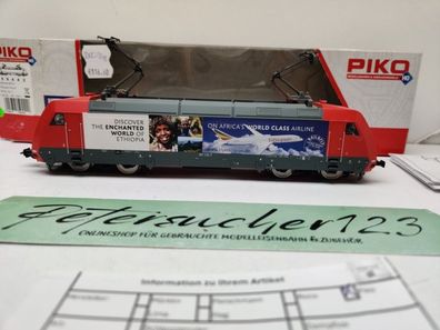 PIKO H0 DC 59442 Elektrolok BR101 / Ethioplan Arline DB-AG / Digital / OVP