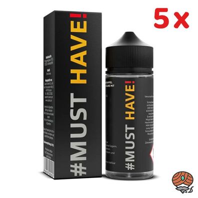 Musthave ! (Granatapfel, Zitrone) Longfill Aroma für E-Zigaretten 5x 10ml