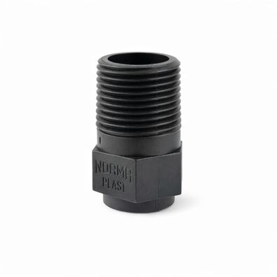 Einschraubstutzen Blindstopfen mit AG Kunststoff NORMA / (Gewinde) 1/8" NPT