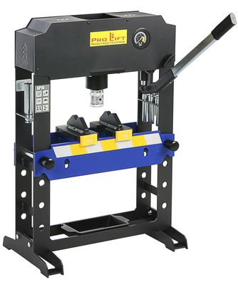 15t Werkstattpresse Tischpresse inkl. Druckstücke manuell SP15HLJ, 02458