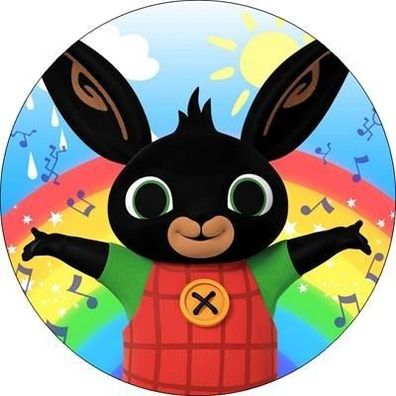 Tortenaufleger Bing Essbar Zuckermasse Tortenbild Deko + 4 Muffin