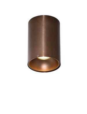 QAZQA LED Aufbaustrahler Deep ohne Leuchtmittel, GU10, Bronze