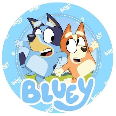 Tortenaufleger Blue x1 Essbar Zuckermasse Tortenbild Deko + 4 Muffin B6