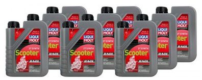 Liqui Moly Motorbike 2T Synth Scooter Race 9x1 Liter