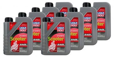 Liqui Moly Motorbike 2T Synth Scooter Race 8x1 Liter