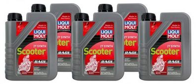 Liqui Moly Motorbike 2T Synth Scooter Race 5x1 Liter