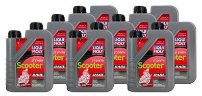 Liqui Moly Motorbike 2T Synth Scooter Race 10x1 Liter