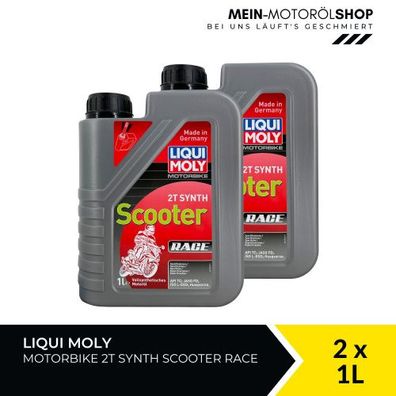Liqui Moly Motorbike 2T Synth Scooter Race 2x1 Liter