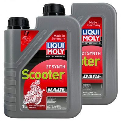 Liqui Moly Motorbike 2T Synth Scooter Race 2x1 Liter