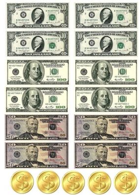 Banknoten Geld A4 Essbar Tortenaufleger Torte Geburstag Zuckermasse + NAME