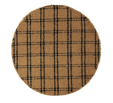 Teppich aus Kokosfasern, 180 cm Durchm