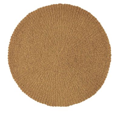 Teppich aus Kokosnussfasern, 120 cm Durchm