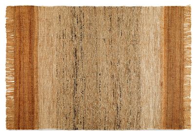 Teppich aus Jute und Wolle 180 x 240 cm