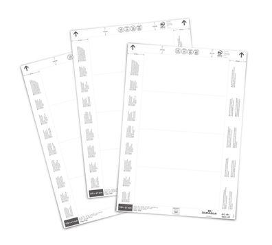Durable Einsteckschilder 150x67mm ws 80St für Logistiktaschen